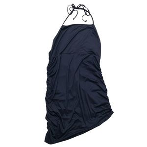 Hutch Ruched Asymmetrical Mini Dress Anthropologie